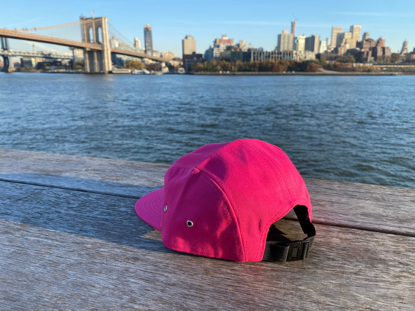 LUCAS 5-panel Camp Cap with Adjustable Strap (Kids Size)