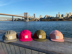 LUCAS 5-panel Camp Cap with Adjustable Strap (Kids Size)