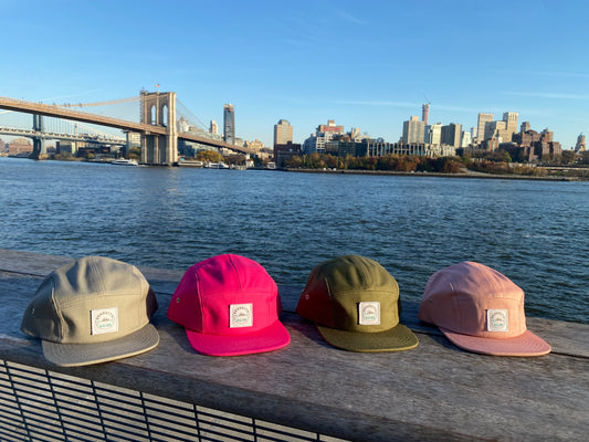 LUCAS 5-panel Camp Cap with Adjustable Strap (Kids Size)