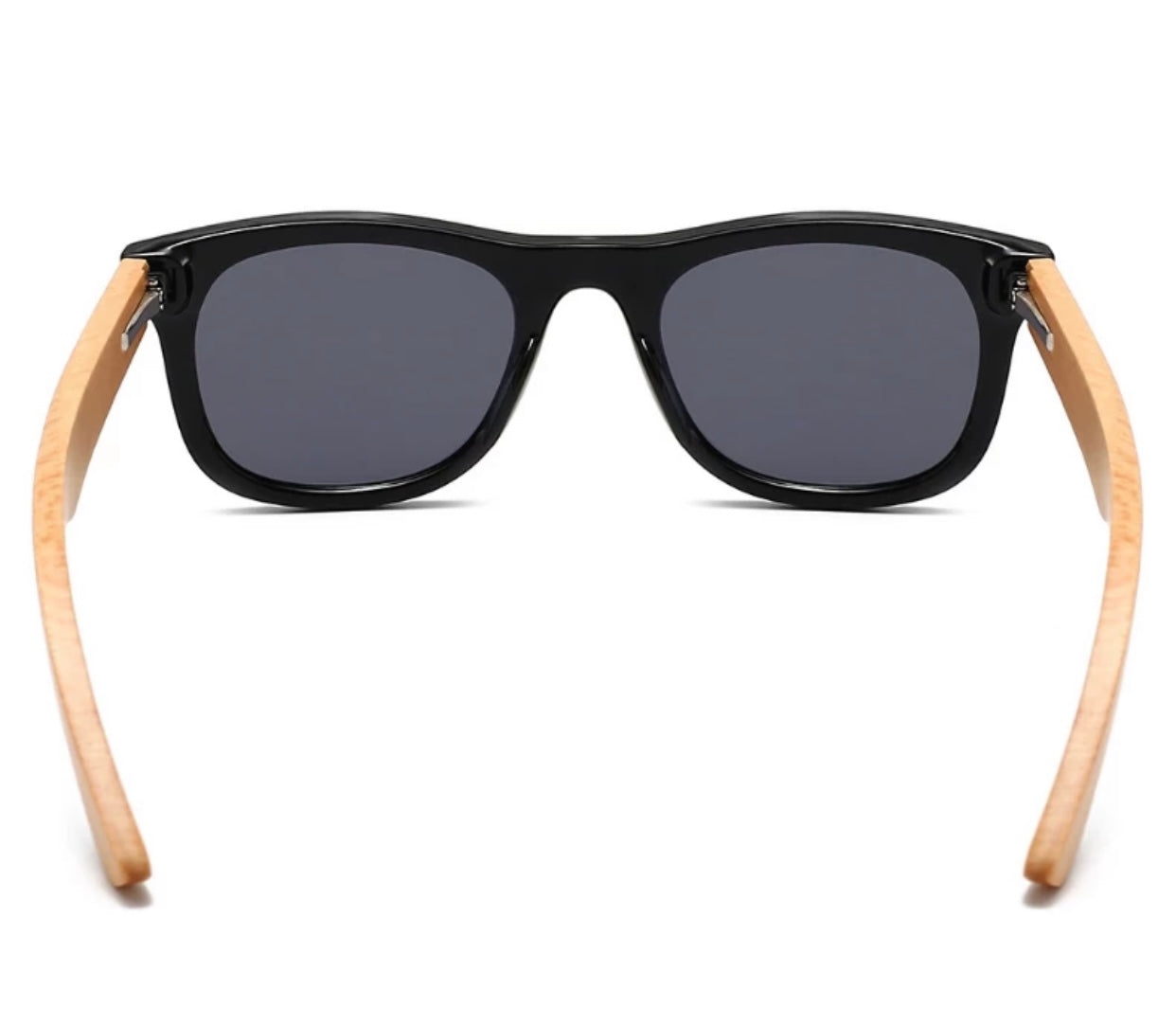 LANDEN Retro Polarized Bamboo Wood Sunglasses KIDS