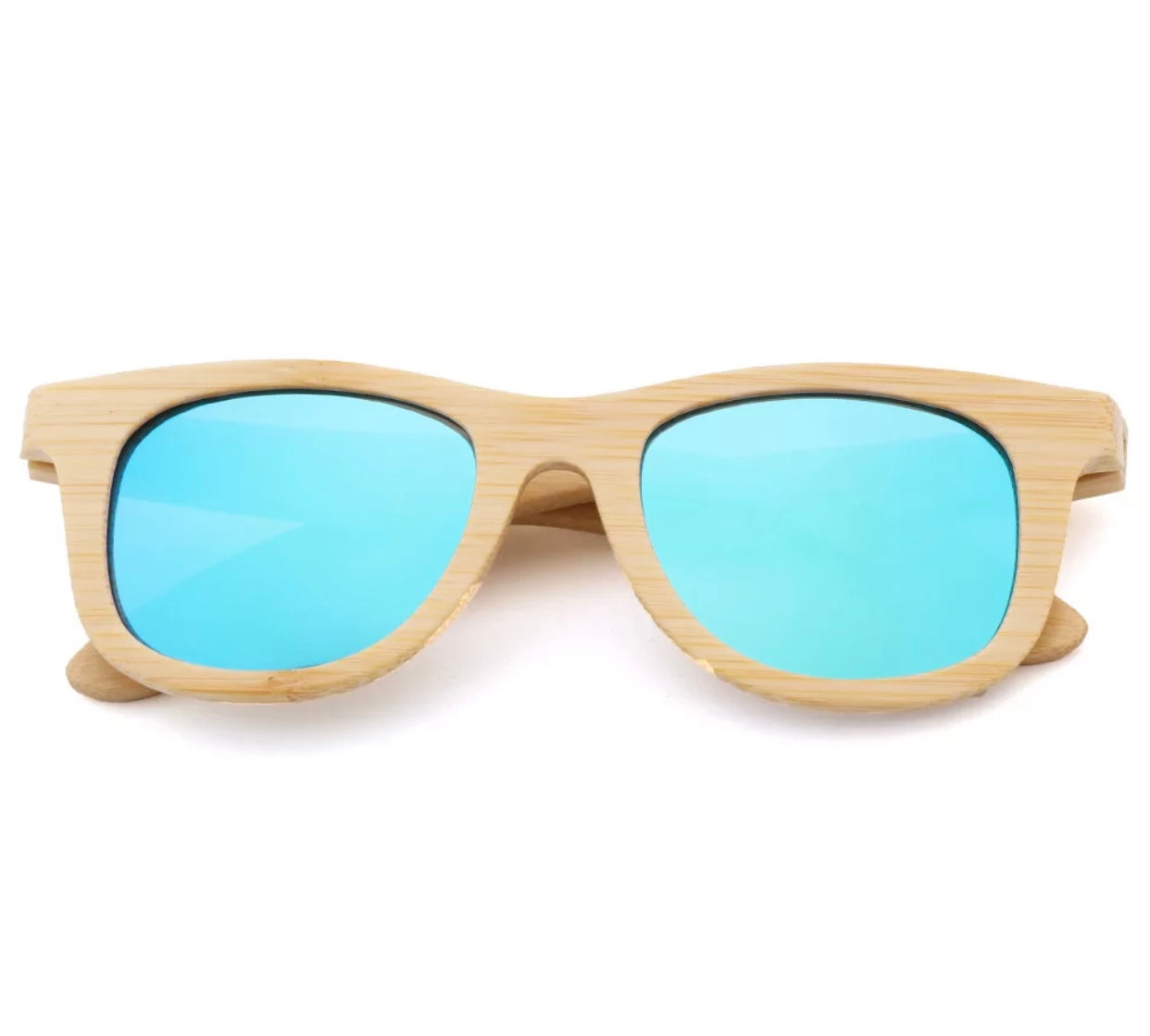 JAXON Eco-friendly Polarized Bamboo Sunglasses for Kids (includes FREE bamboo sunglass case)