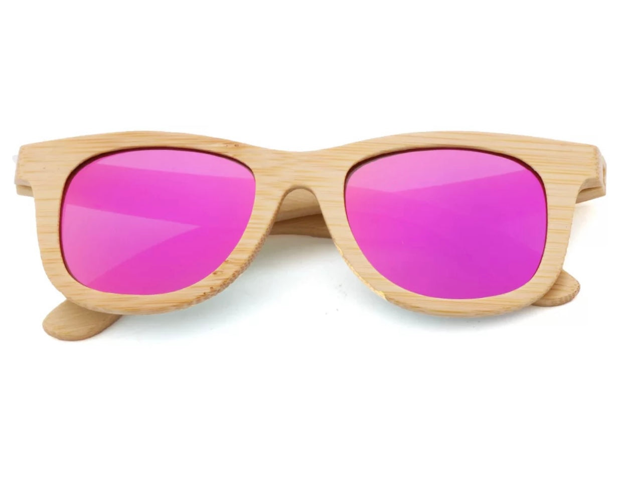 JAXON Eco-friendly Polarized Bamboo Sunglasses for Kids (includes FREE bamboo sunglass case)